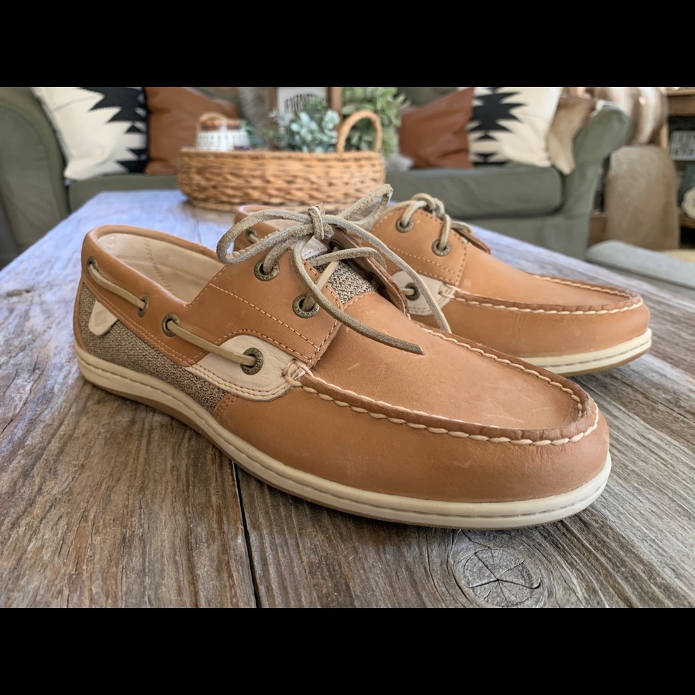 Sperry Topsider loafers leather